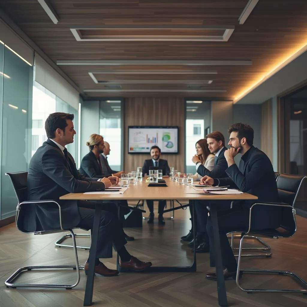 Equipo de consultores empresariales experimentados